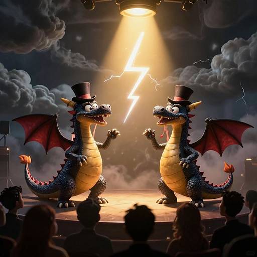 Whimsical Dragons Cabaret Performance