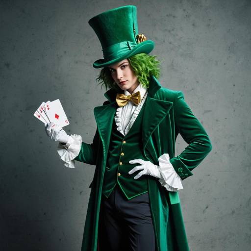 Vibrant Mad Hatter Cosplay Ensemble