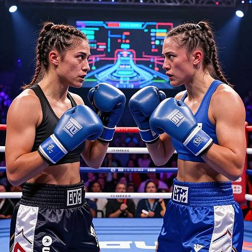 Futuristic Boxing Showdown