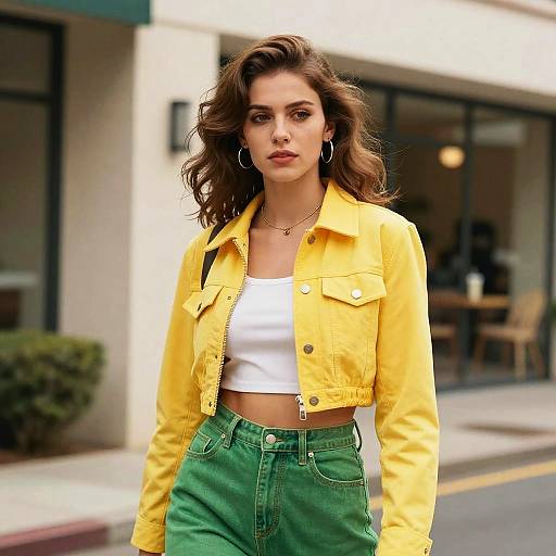 April O'Neil Spring Retro Portrait