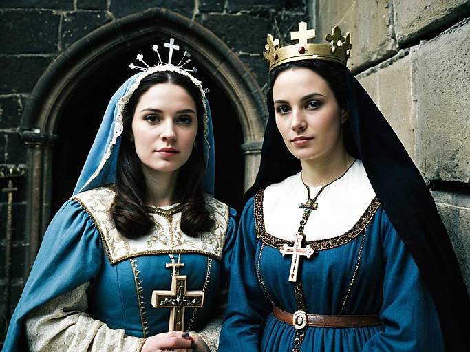 Medieval Nativity Costume Face Swap