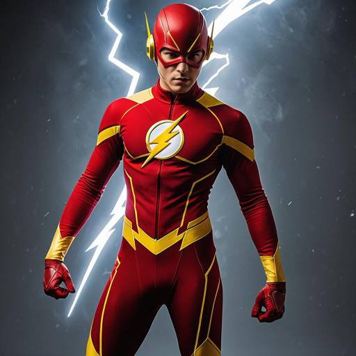 Stylish Kid Flash Cosplay Design