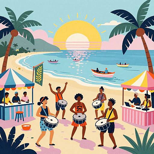 Sunrise Clifftop Steel Drum Festival