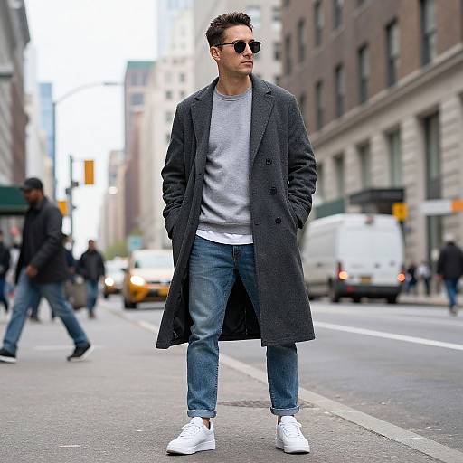 Men's Street Fashion in City