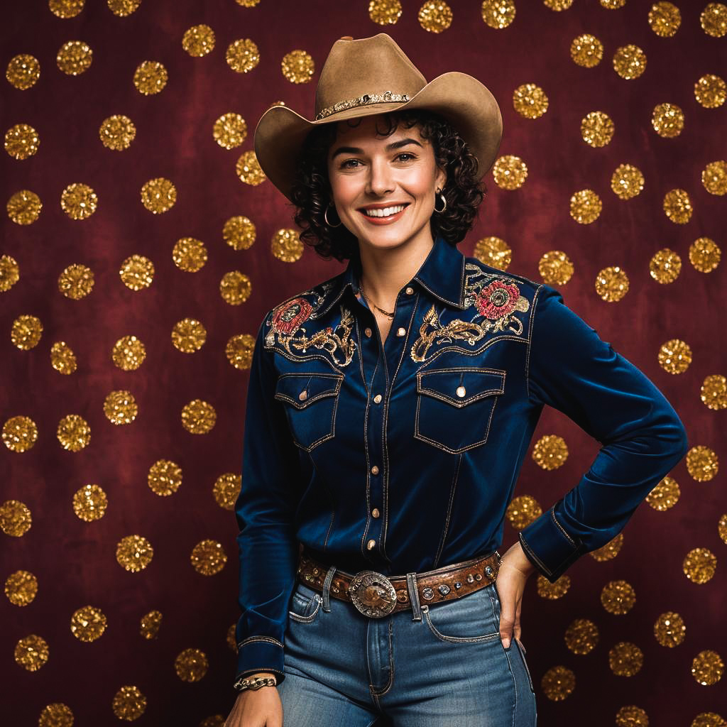 Bold Rodeo Fan at Country Concert