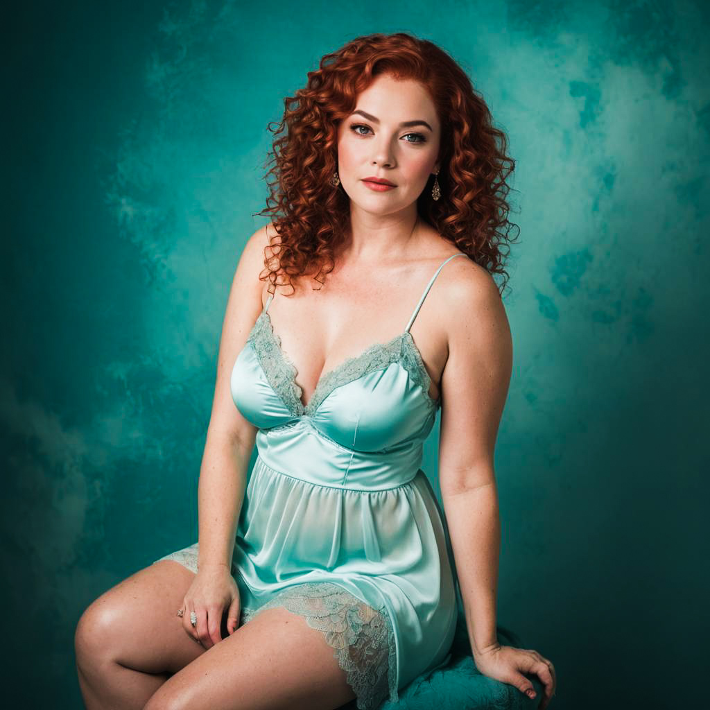 Ethereal Lingerie Shoot with Confident Woman