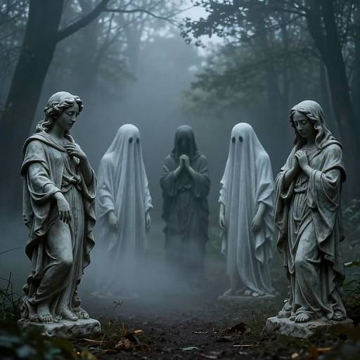 Ghostly Emotions in Misty Fog