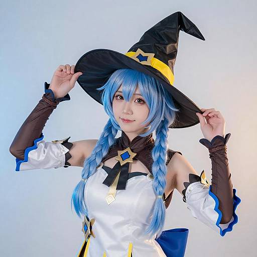 Young Witch Cosplay Portrait