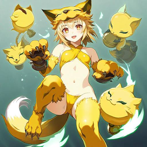 Illustration of Moonlight flower, ragnarok online in the style of Nishii (damnedrive)