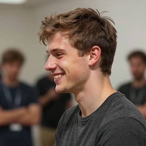 Hyperrealistic Side View Photoshoot