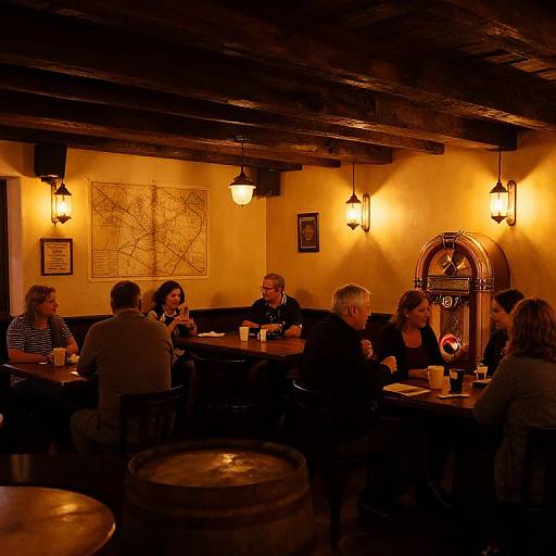 Dutch's Classic Bustling Tavern Interior