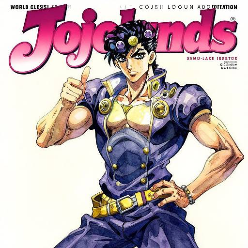 Digital anime artwork of Jojjo from 