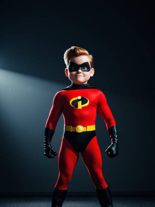 Boy in Jack-Jack Costume Spotlight