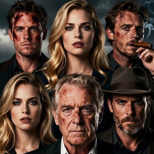 Intense Character Movie Poster Design