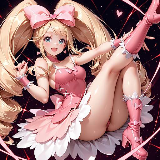 Illustration of Harime nui, kill la kill in the style of Naidong (artist)