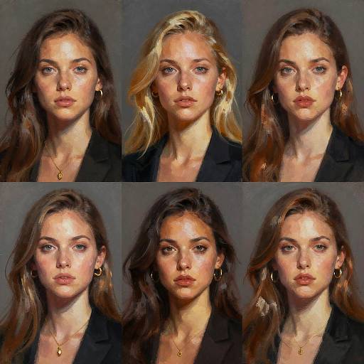 Cyberpunk Visionary Female Portraits