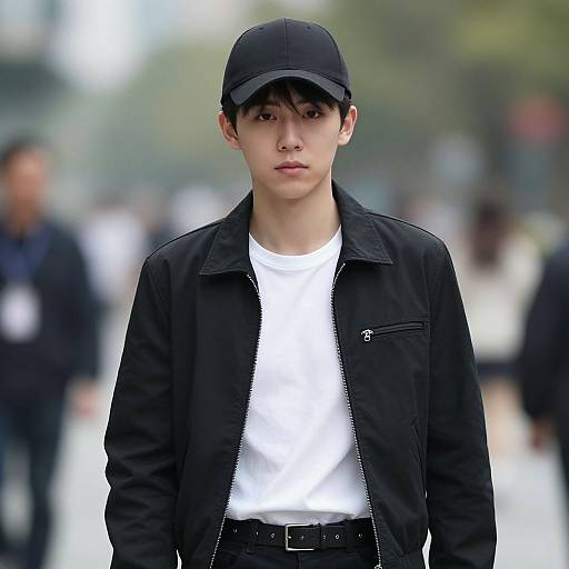 Realistic Male Gambler Costume Portrait