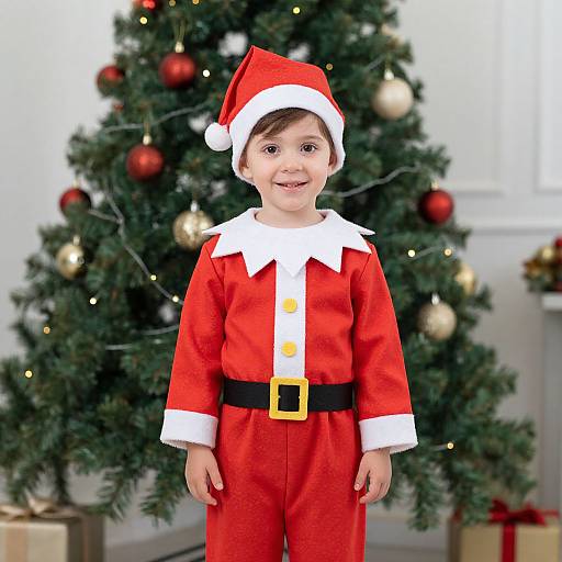 Santa's Helper Elf in Costume