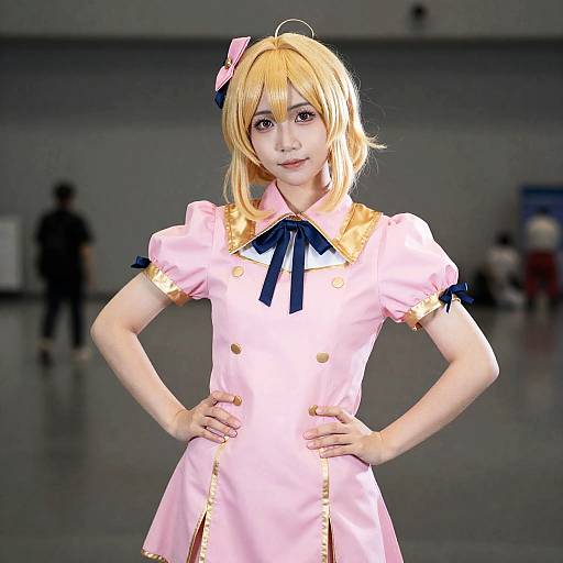 Pucci Cosplay in Pink and Gold