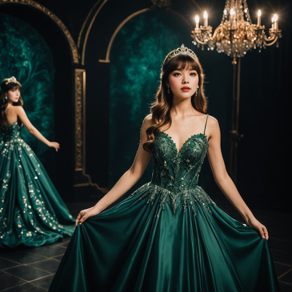 Glamorous Cinderella-Inspired Photoshoot