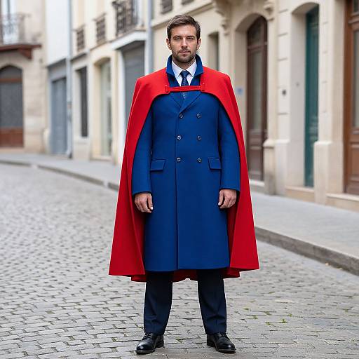 French Man in Historic Costume