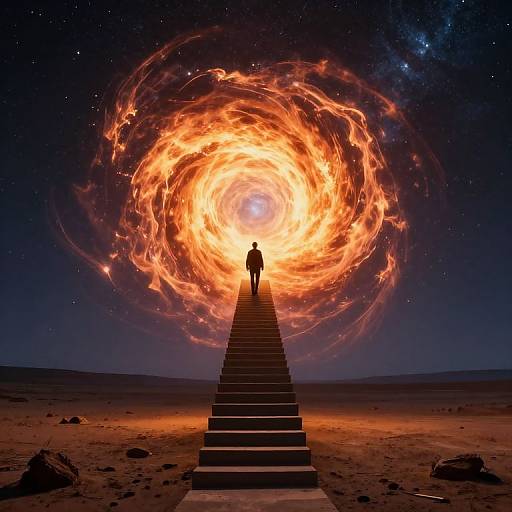 Ascension to the Fiery Vortex
