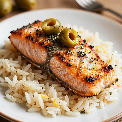 Juicy Grilled Salmon with Herbs