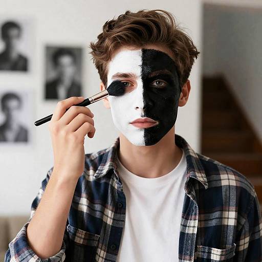 Duality of Expression in Portrait Photography