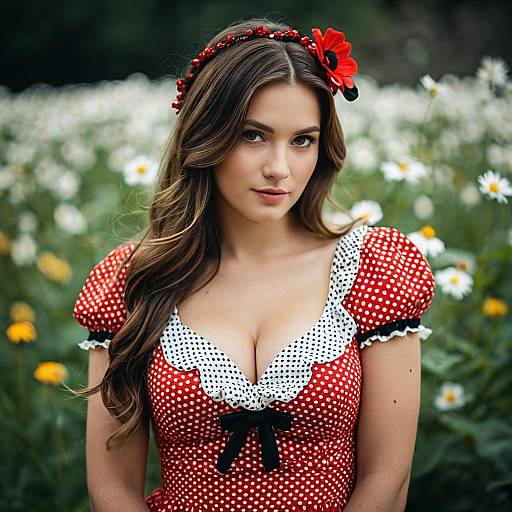 Elegant Ladybird Costume Portrait