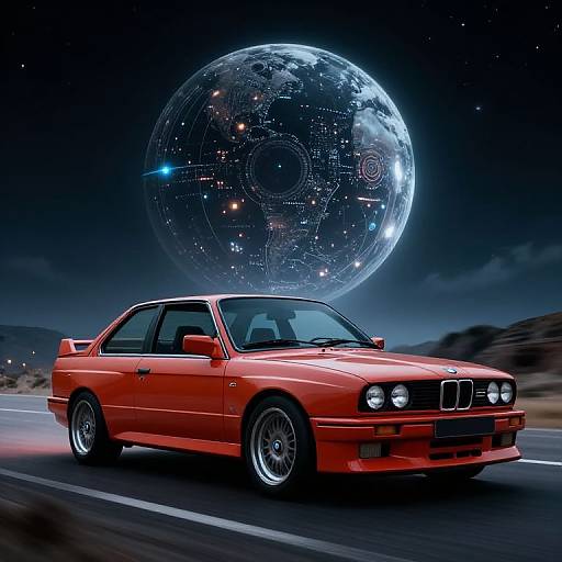 Hyper-Realistic BMW E30 M3 on Jedha