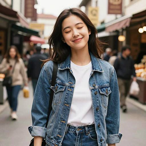 Stunning Portrait of Casual Elegance