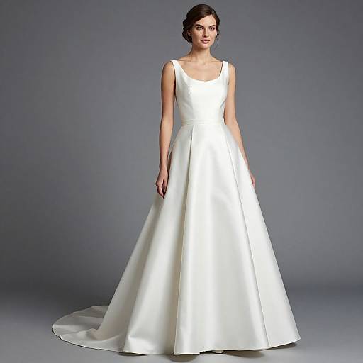 Elegant Phillipa Lepley Silk Wedding Dress