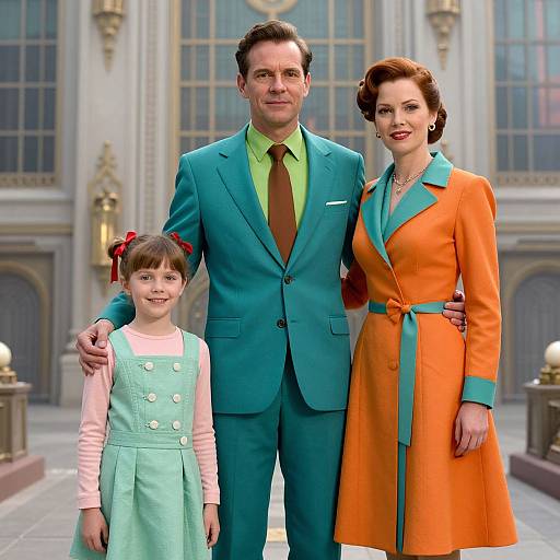 Biomechanical Family Portrait in 30th Century