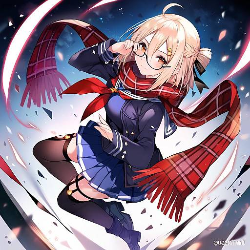 Illustration of Mysterious heroine x alter (first ascension) (fate), fate (series) in the style of Usagihime