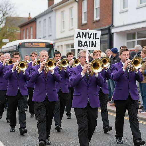 Anvil Band Brass Parade