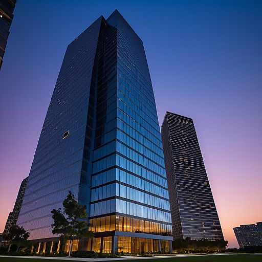 Twilight Architecture: Modern Skyscraper Photography Twilight Architecture: Modern Skyscraper Photography