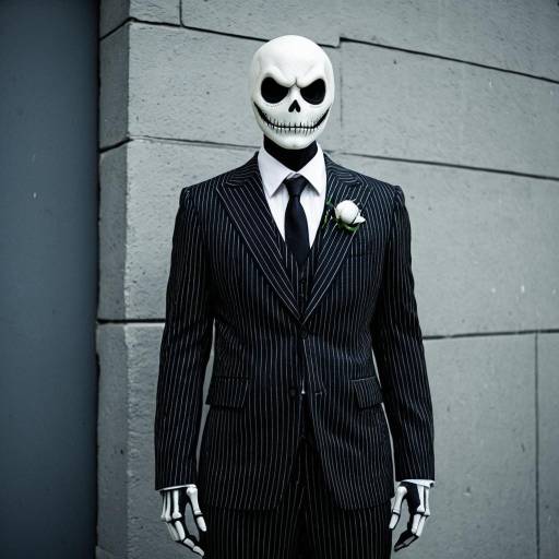Sexy Jack Skellington Cosplay Costume Idea