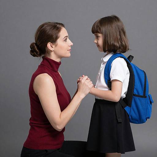 Intimate Moment Between Two Women