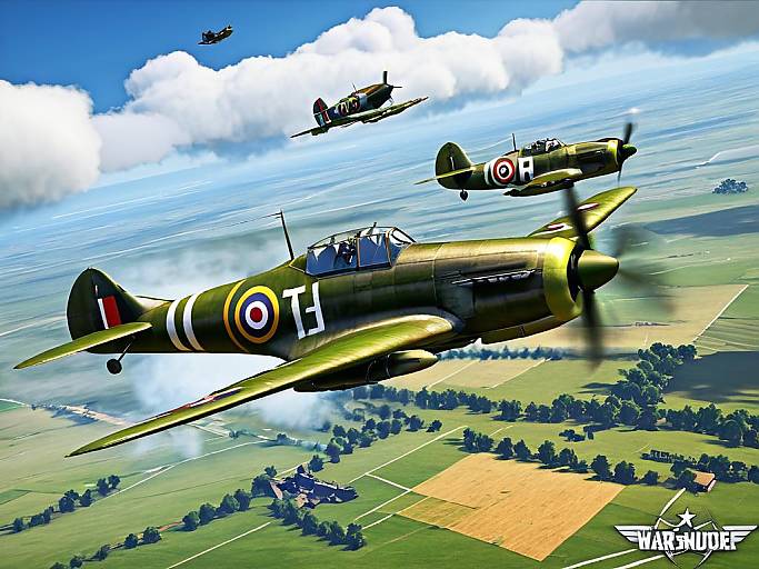 Epic Aerial Combat in War Thunder