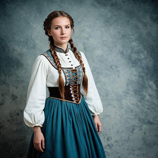 Modest 19th Century Alpine Cosplay Costume