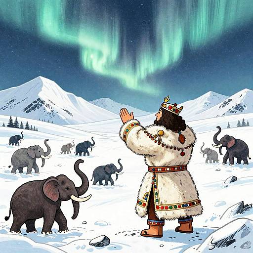 Inuit Shaman and Carthage King Battle