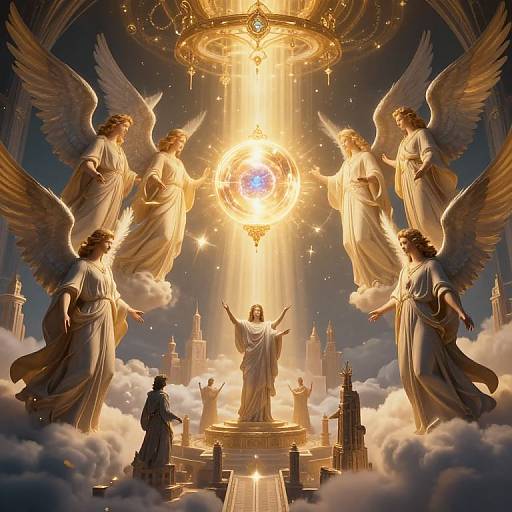 Celestial Tribunal Over Cloud City