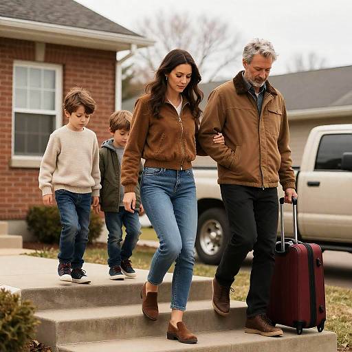 Family Adventure: A Casual Outdoor Stroll