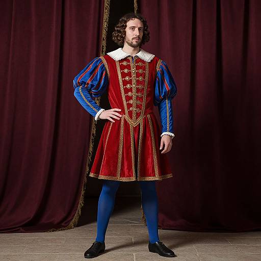Italian Renaissance Theatre Costume Portrait