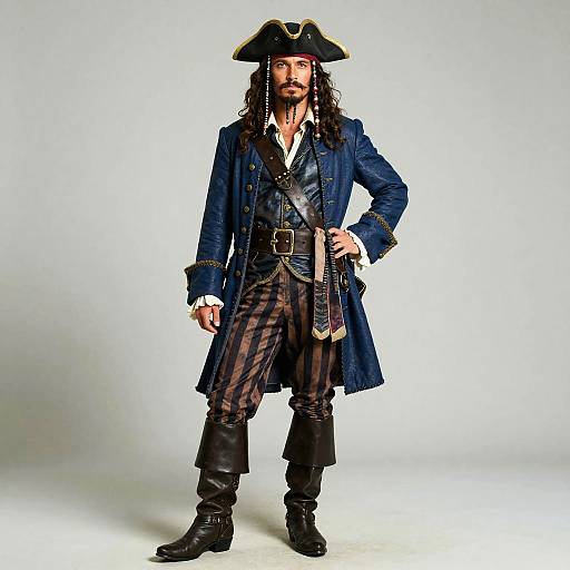 Cinematic Swashbuckler Pirate Portrait