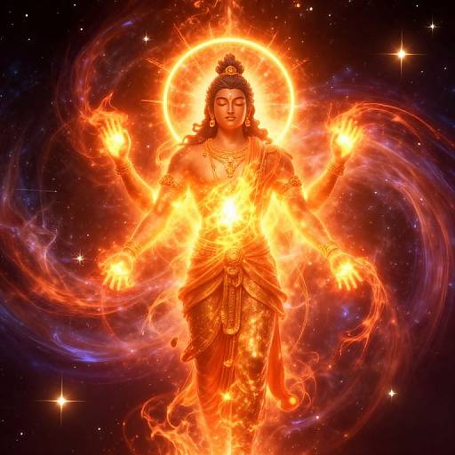 Surya: Celestial Solar Deity