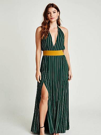 Boho-Chic Fashion in Minimalist Studio