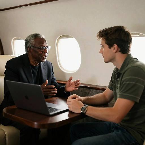 Conversation in a Private Airplane Cabin