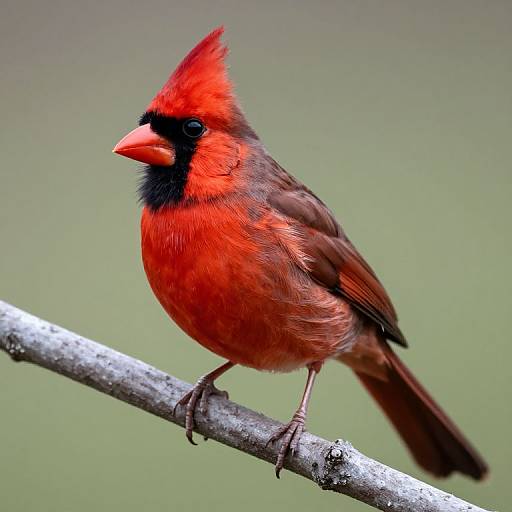 Northern Audubon Cardinal Clipart