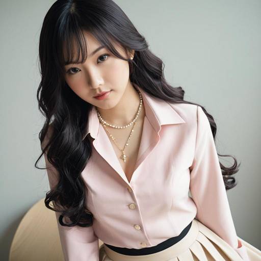 Elegant Remi Cosplay with Blush Pink Outfit